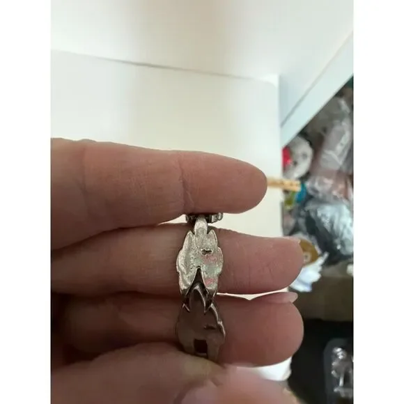 Quartz ladies watch with pretty turquoise/silver band - Picture 6 of 9